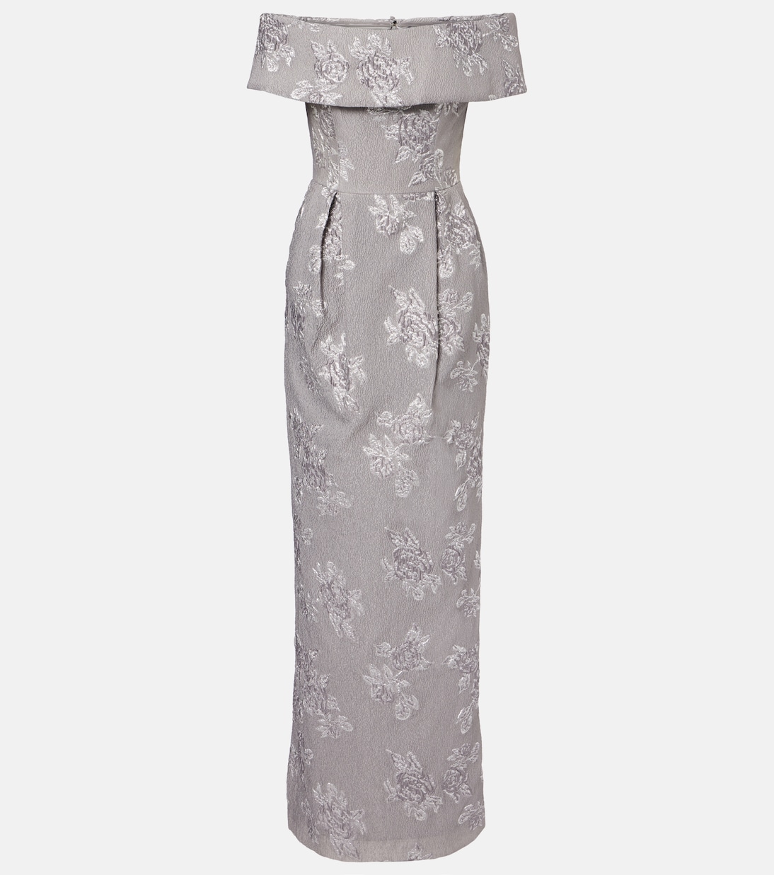 Abito lungo Ruth in jacquard | Rebecca Vallance