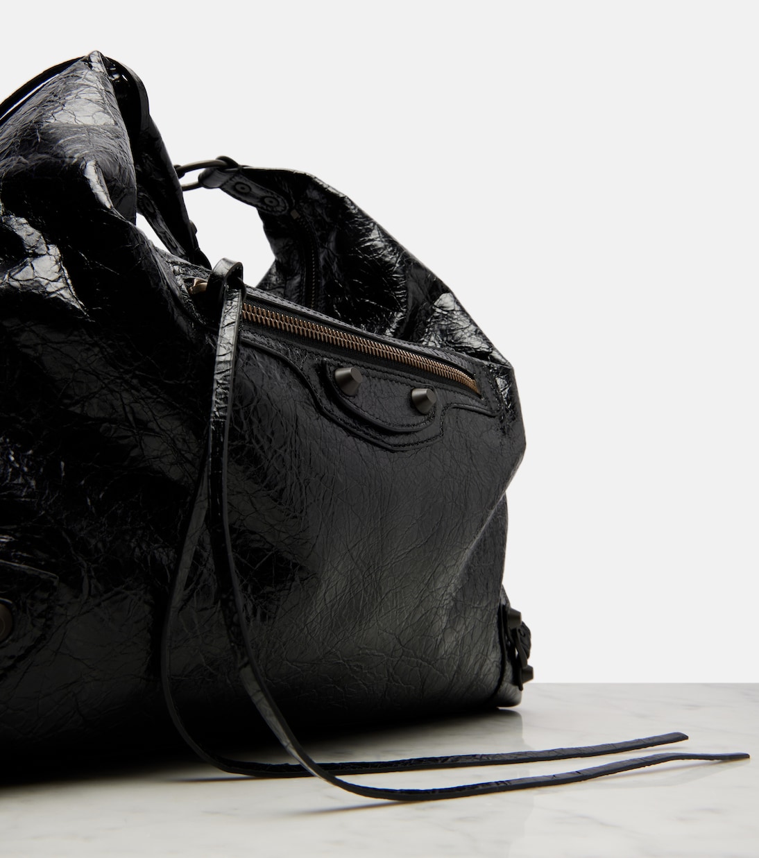 Le City Medium leather shoulder bag | Balenciaga