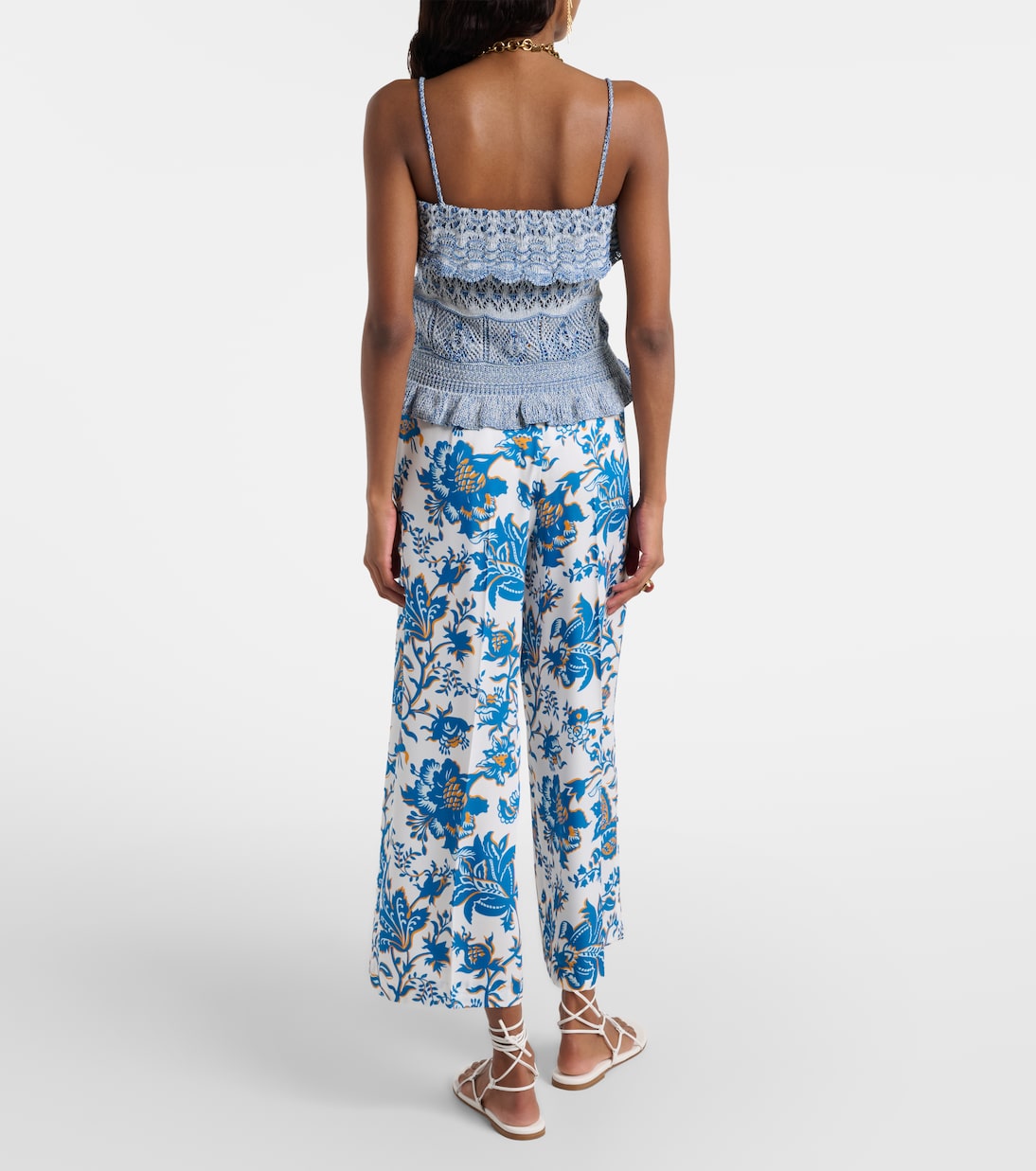Printed wide-leg pants | Etro