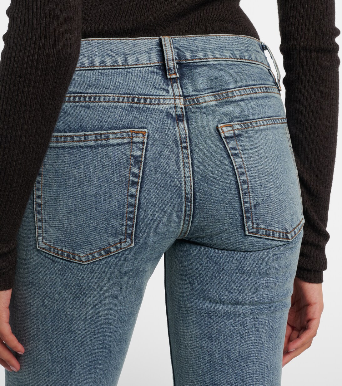 Le Pixie low-rise flared jeans | Frame