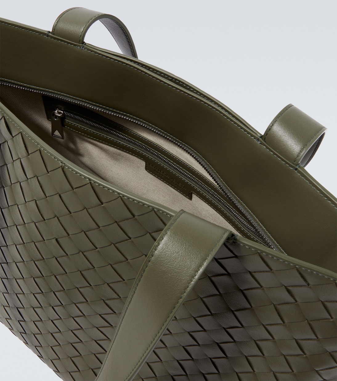 Intrecciato编织皮革托特包 | Bottega Veneta