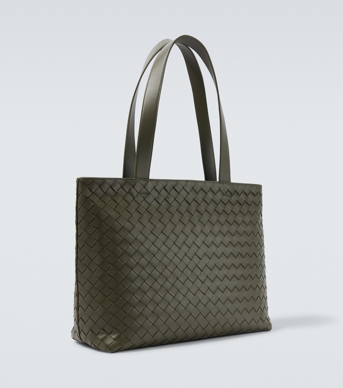 Intrecciato编织皮革托特包 | Bottega Veneta