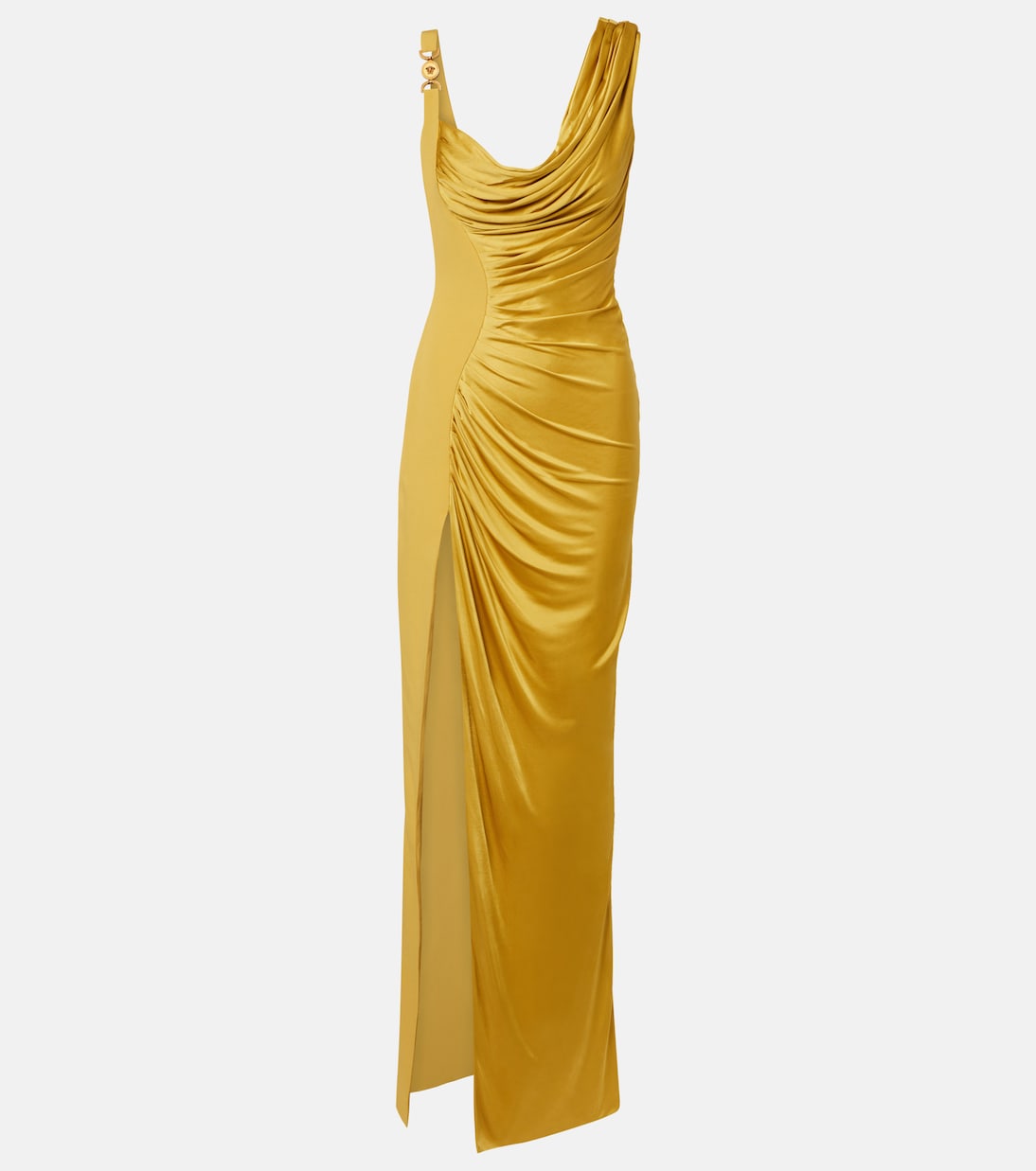 Medusa '95 draped jersey gown | Versace