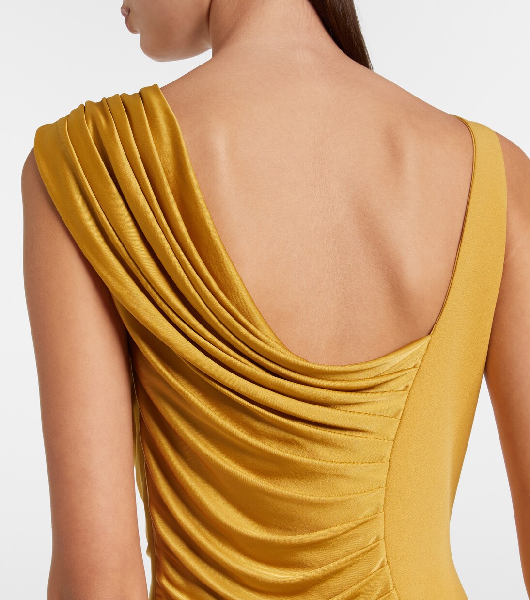 Medusa '95 draped jersey gown | Versace