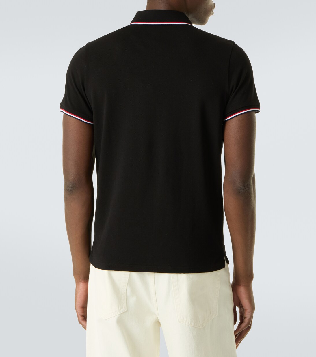Permanent cotton jersey polo shirt | Moncler