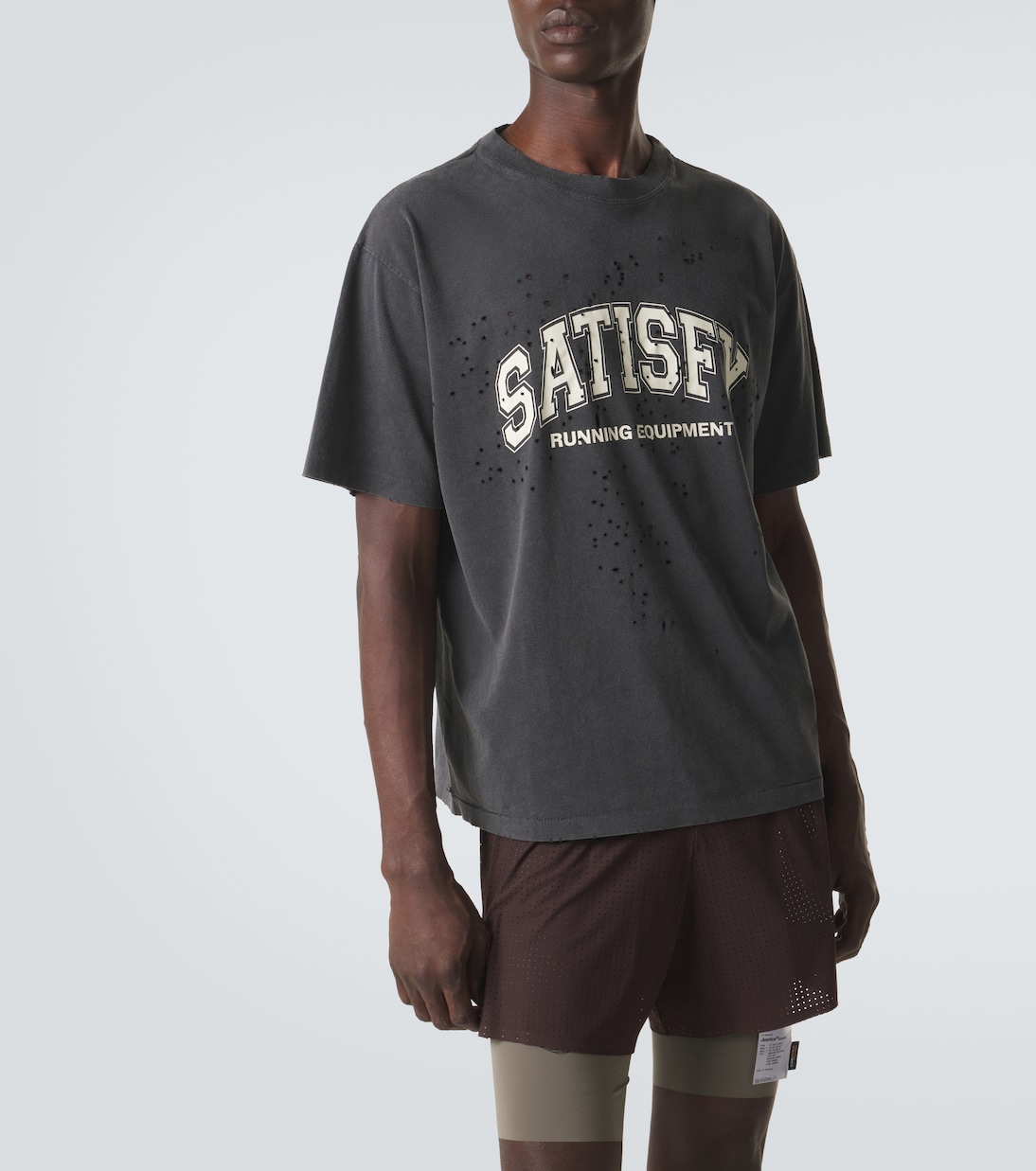 MothTech printed cotton jersey T-Shirt | Satisfy