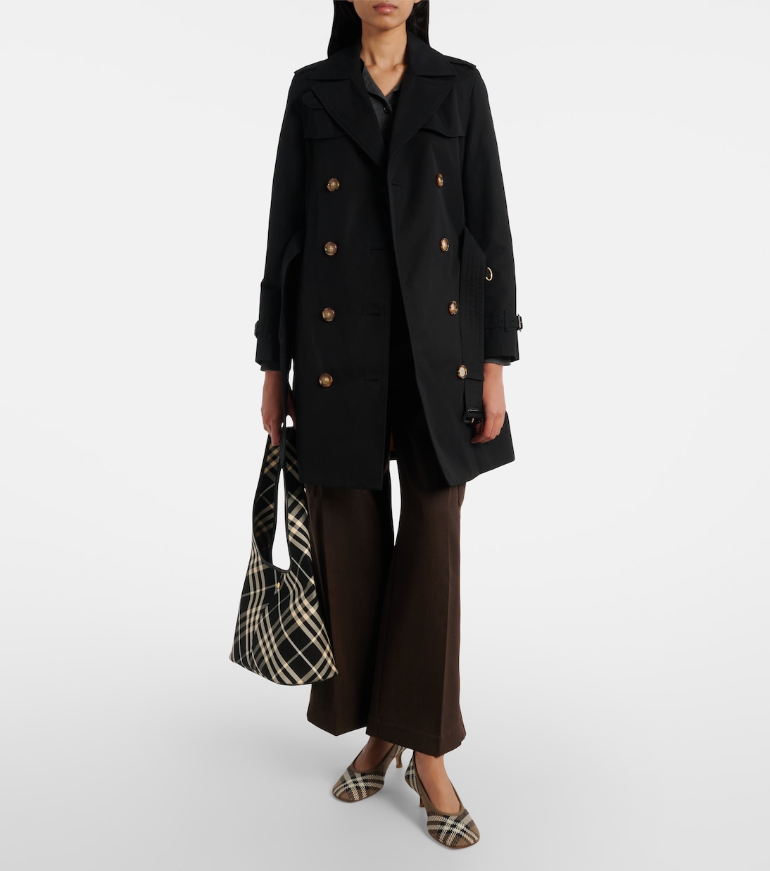 Waterloo cotton gabardine trench coat | Burberry