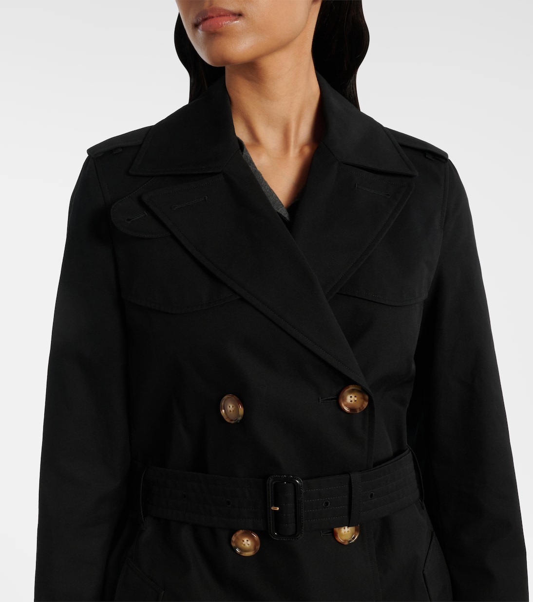 Waterloo cotton gabardine trench coat | Burberry