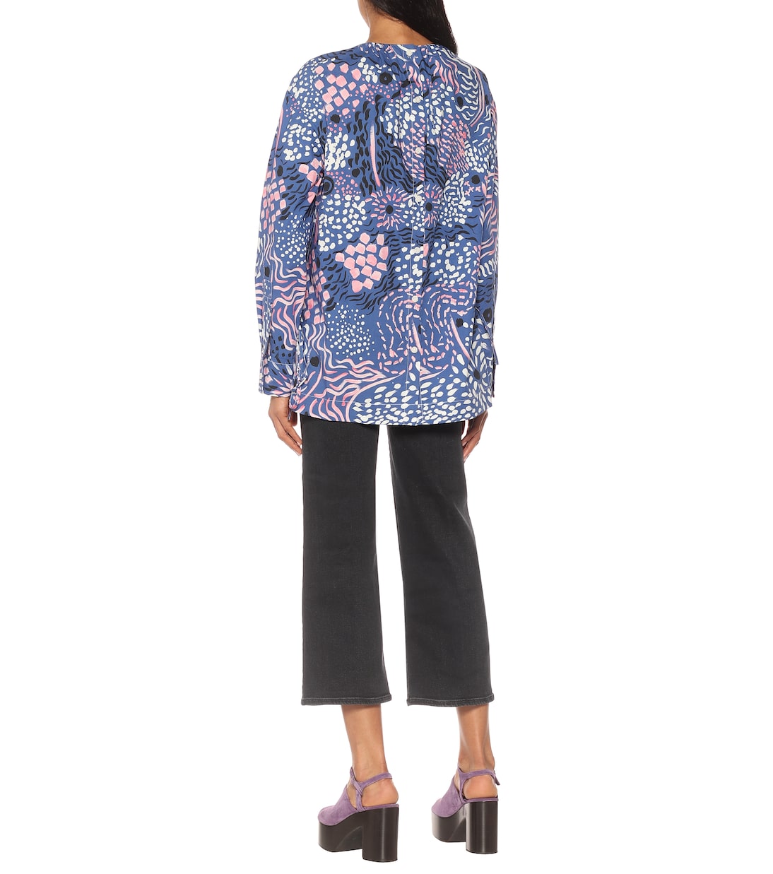 Top aus Baumwollpopeline | Marni
