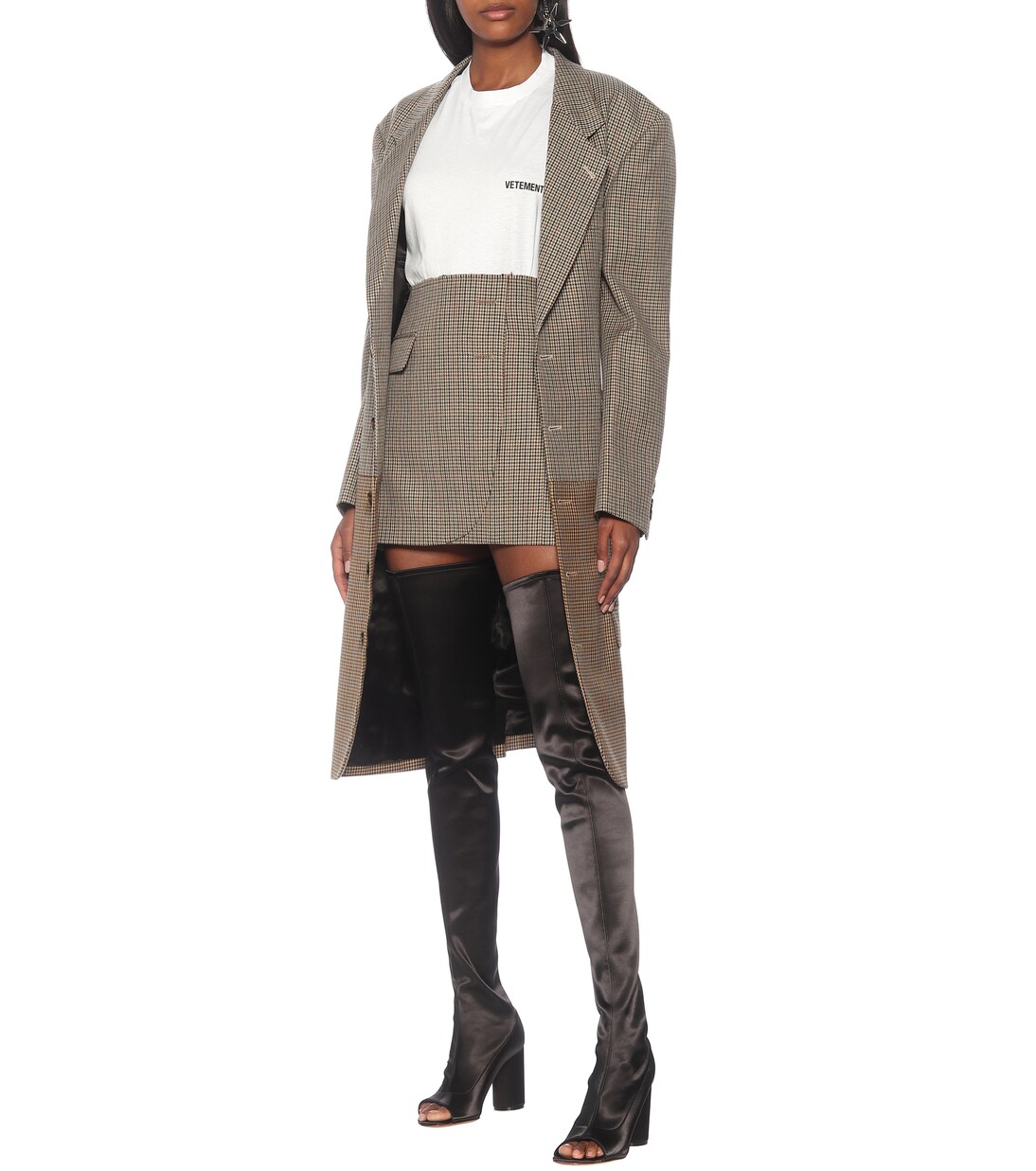 Stivali cuissardes con cut-out | Vetements