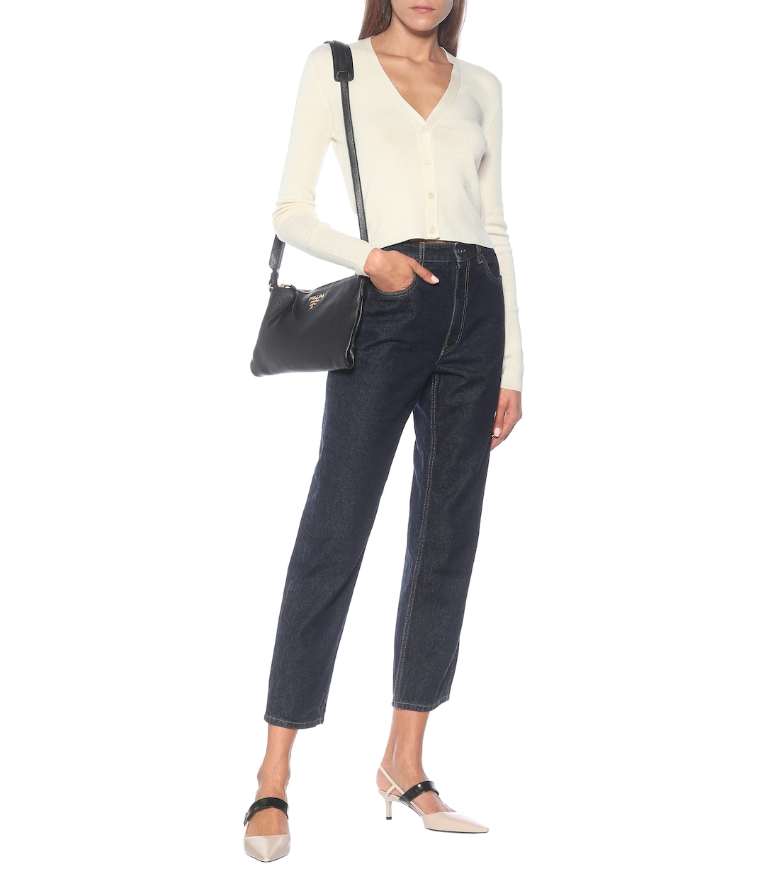 Cardigan aus Kaschmir und Seide | Prada