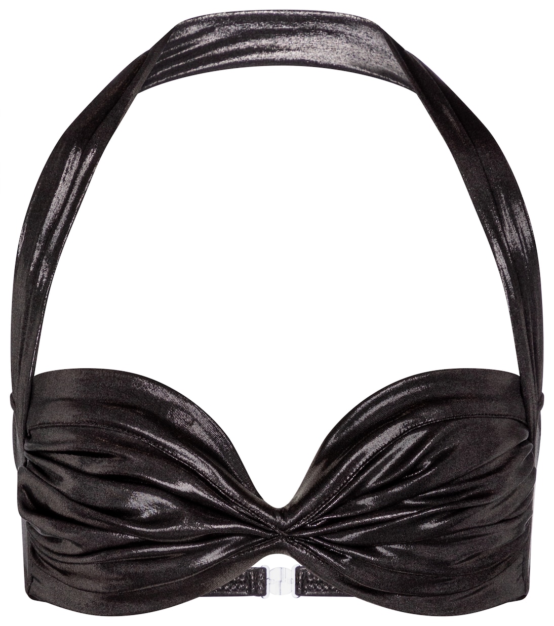 Top bikini Bill Bra in lamé | Norma Kamali