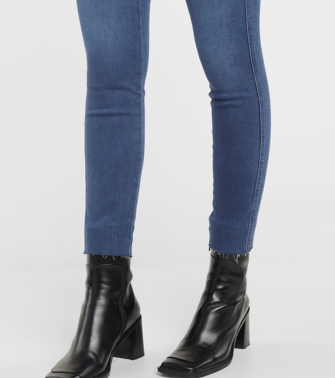 Le Skinny De Jeanne mid-rise jeans | Frame