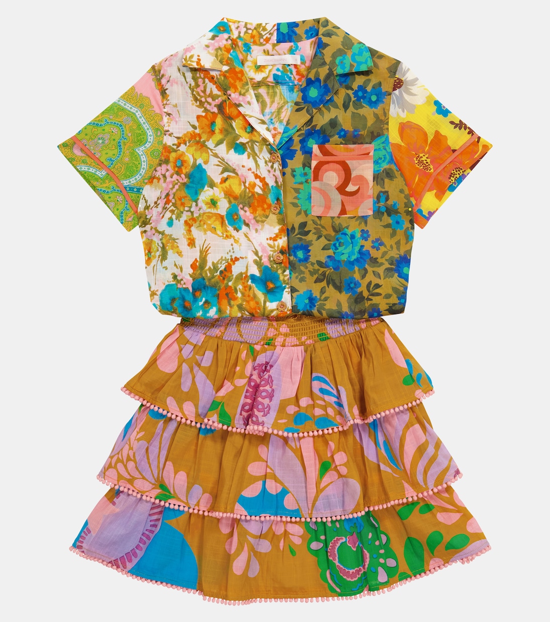 Hemd Estelle aus Baumwolle | Zimmermann Kids