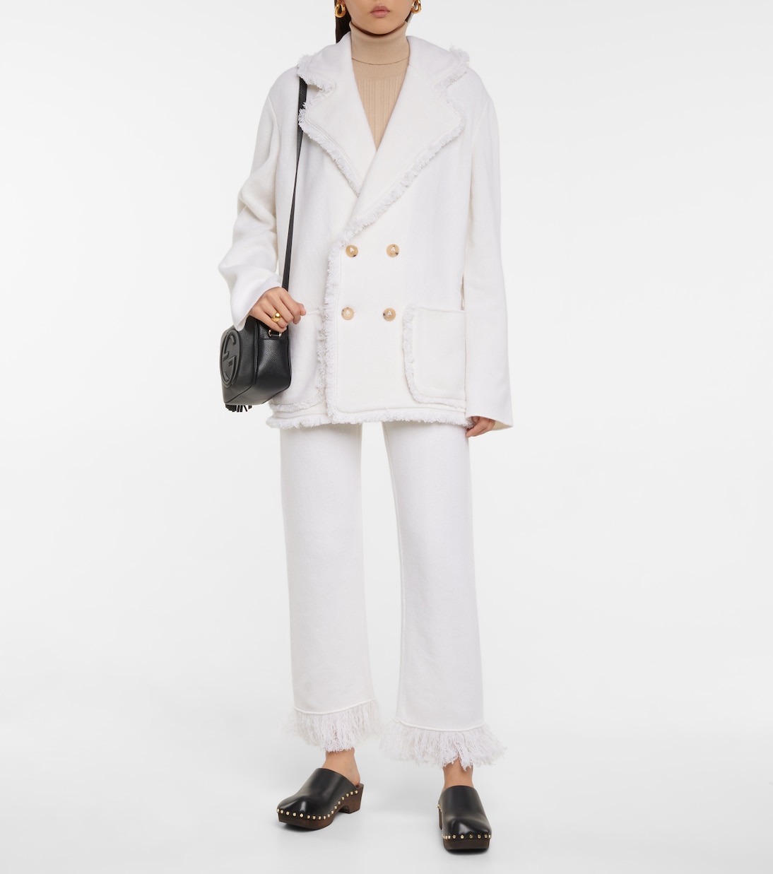 Cordillera fringed virgin wool pants | Alanui