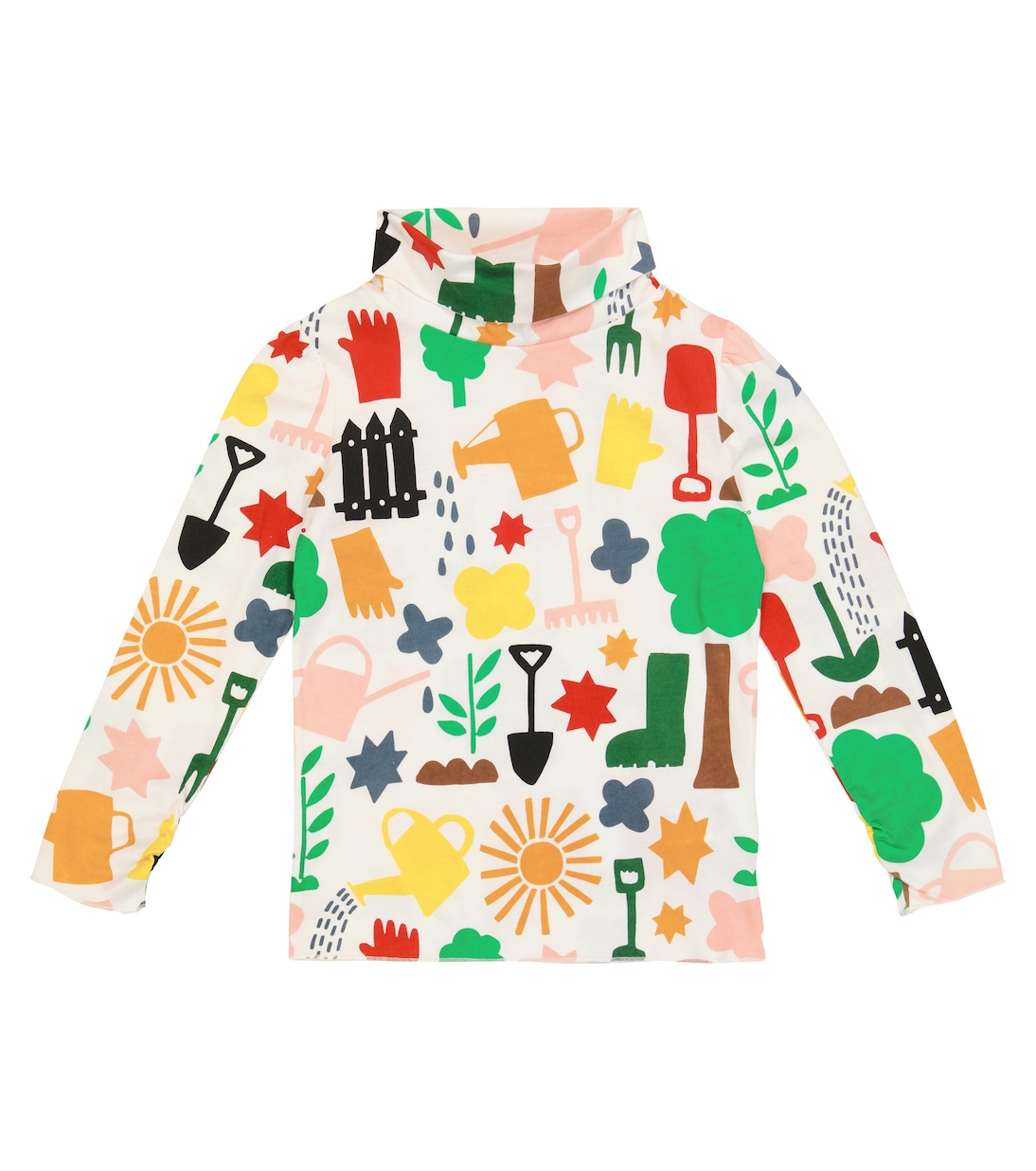 Bedrucktes Top aus Bio-Baumwolle | Stella McCartney Kids