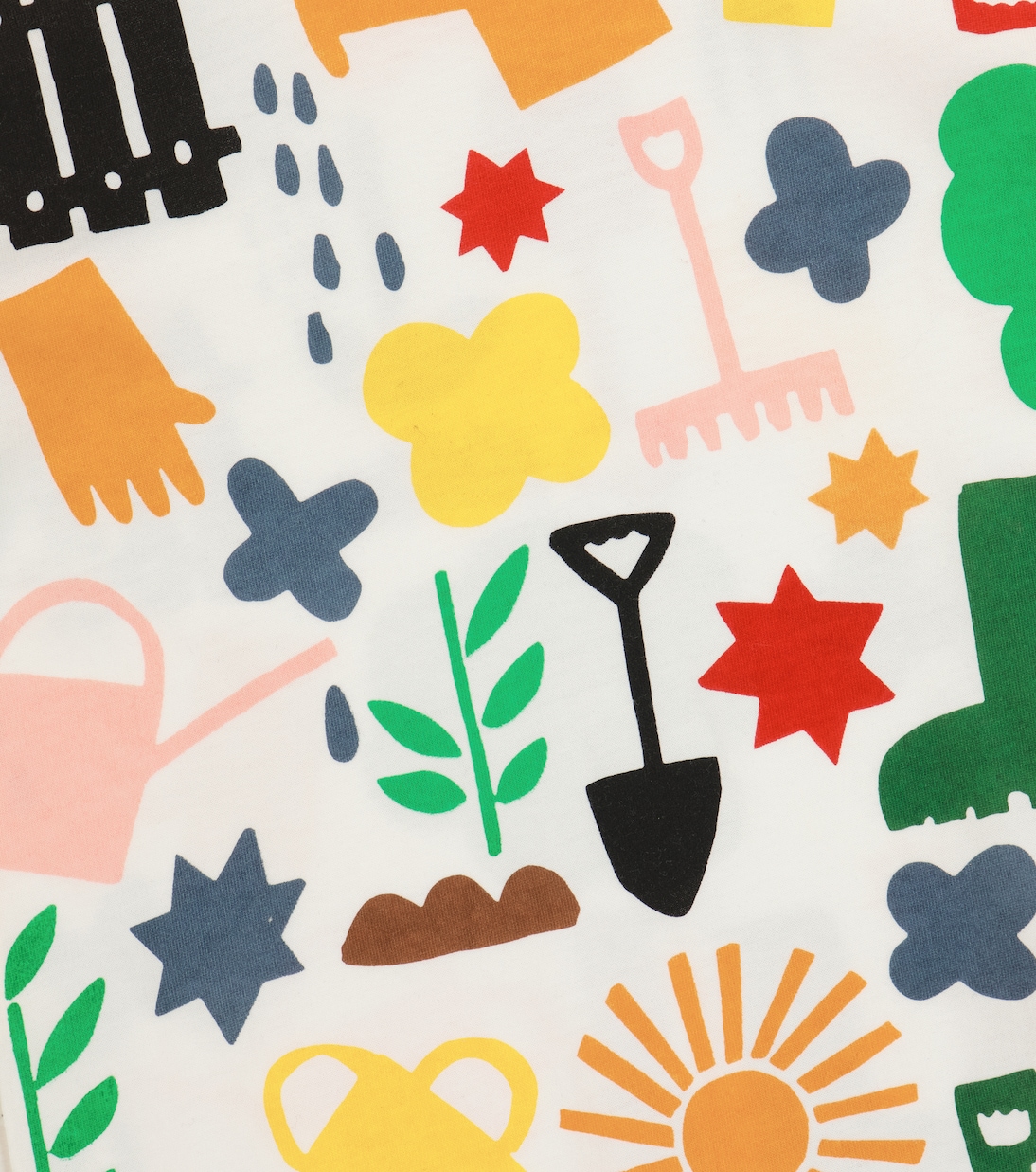 Bedrucktes Top aus Bio-Baumwolle | Stella McCartney Kids