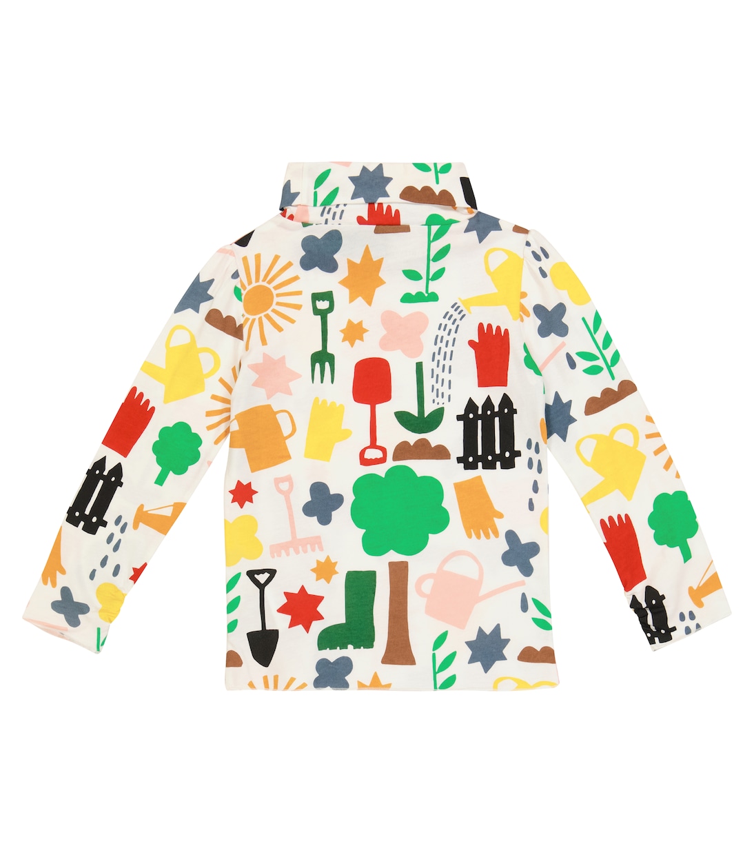 Bedrucktes Top aus Bio-Baumwolle | Stella McCartney Kids