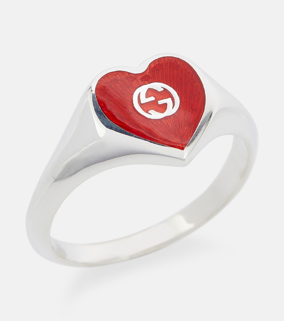 Gucci ring heart ring discount