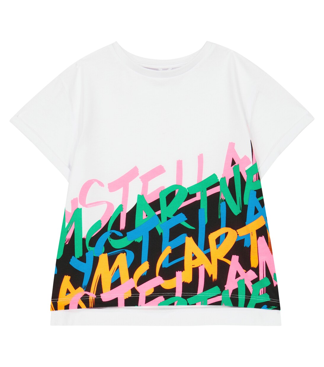 Camiseta de algodón estampada | Stella McCartney Kids