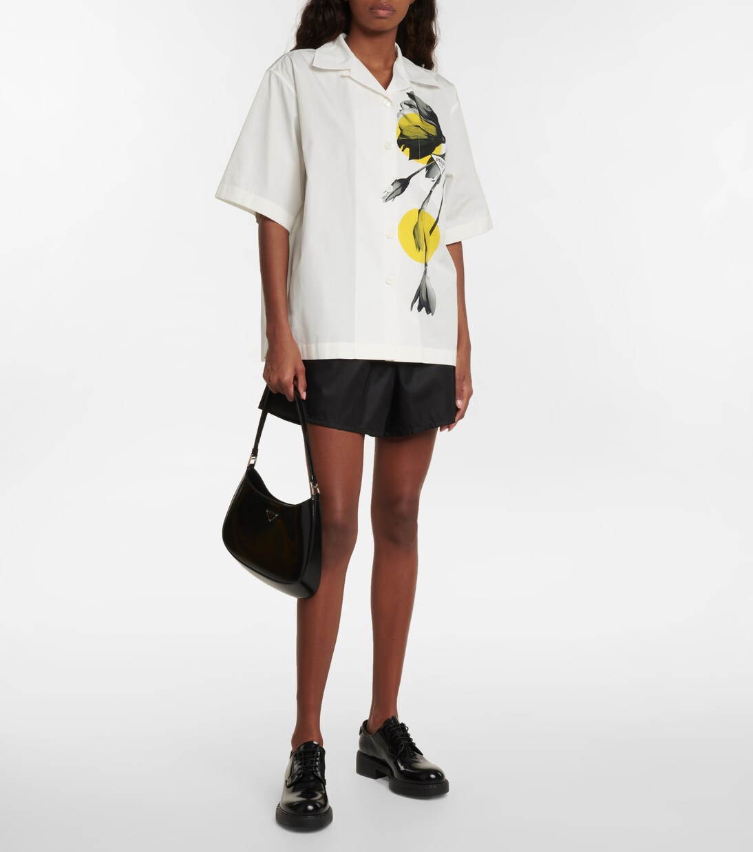 Stringate in pelle | Prada