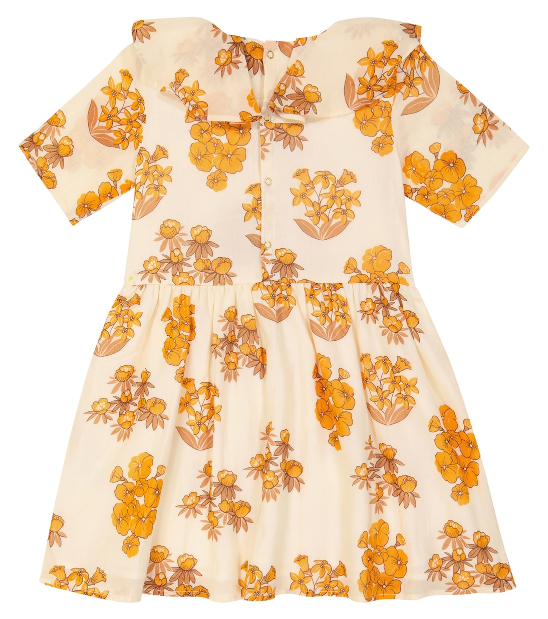 Printed cotton dress | Mini Rodini