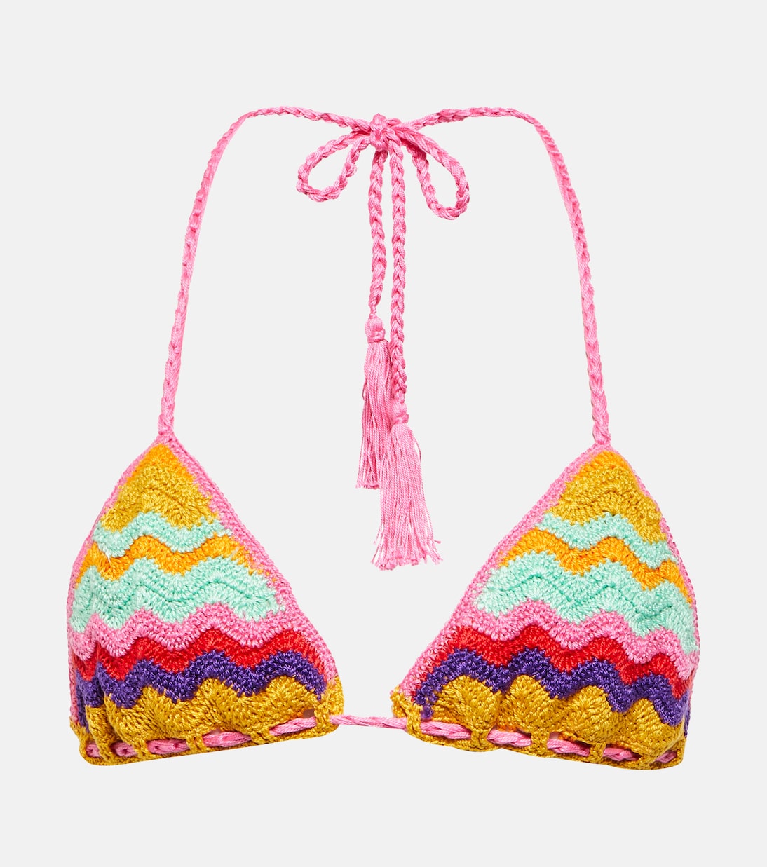 Top bikini in crochet di cotone | Anna Kosturova