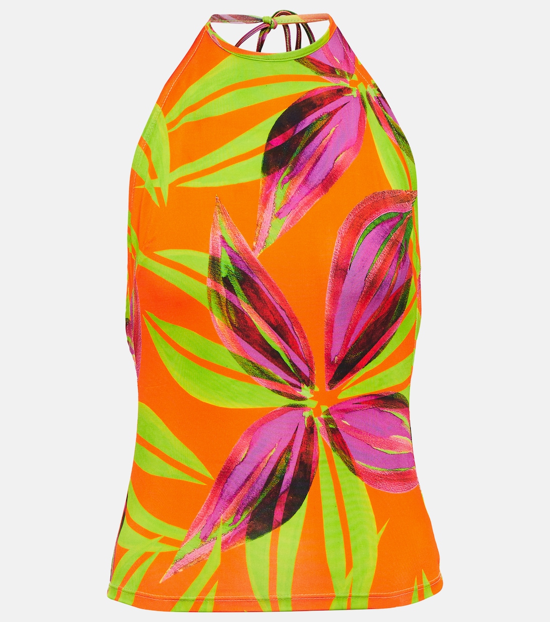 Top halter estampado | Louisa Ballou