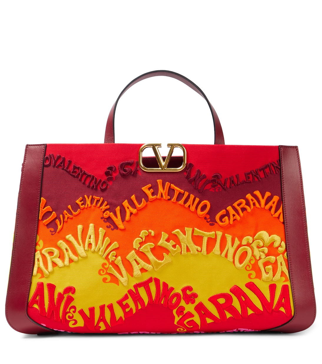 Tote VLogo Medium aus Canvas | Valentino Garavani