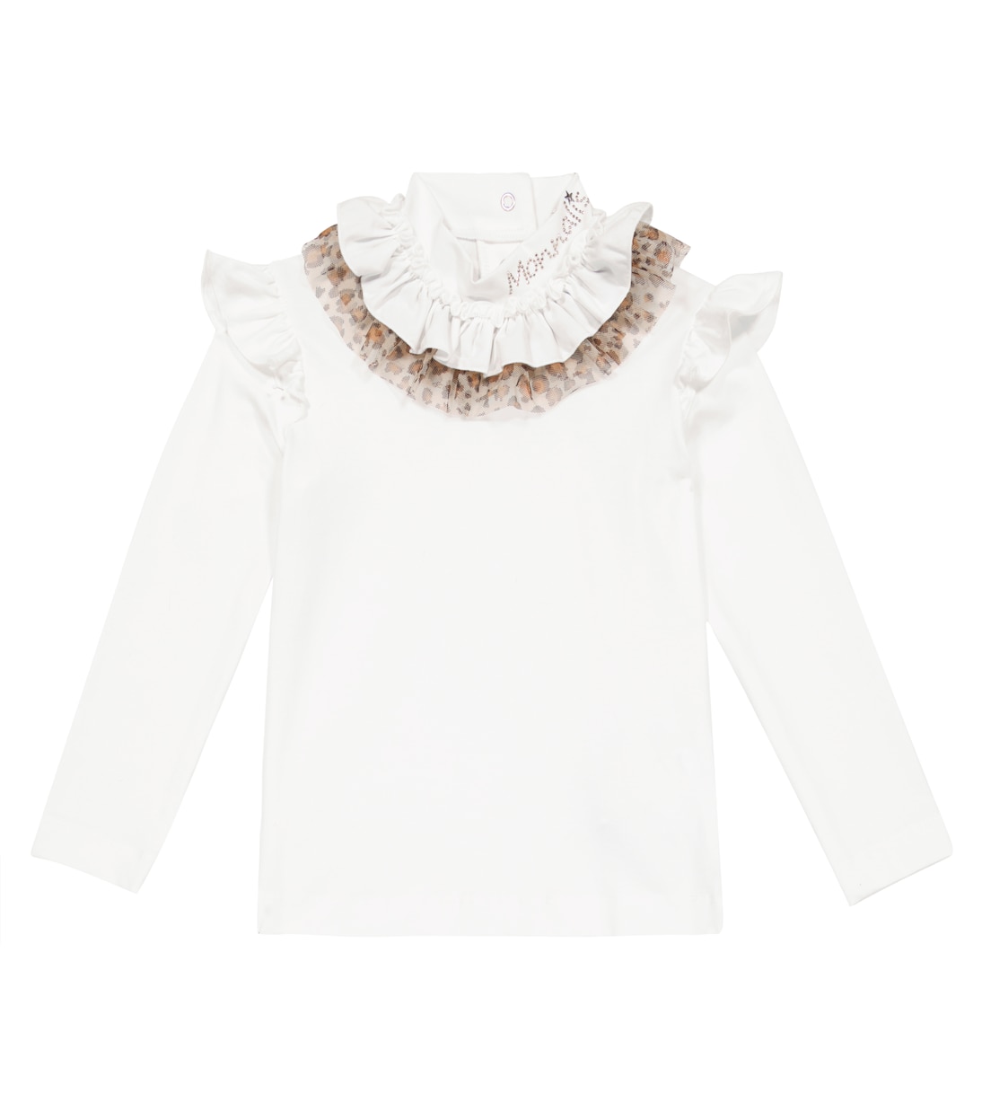 Top aus Baumwoll-Jersey | Monnalisa