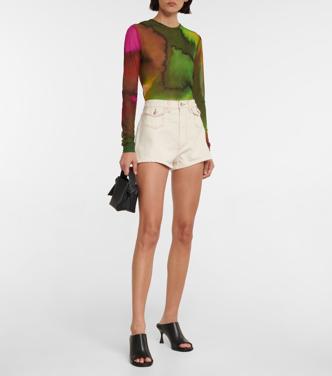70s Pocket high-rise denim shorts | Re/Done