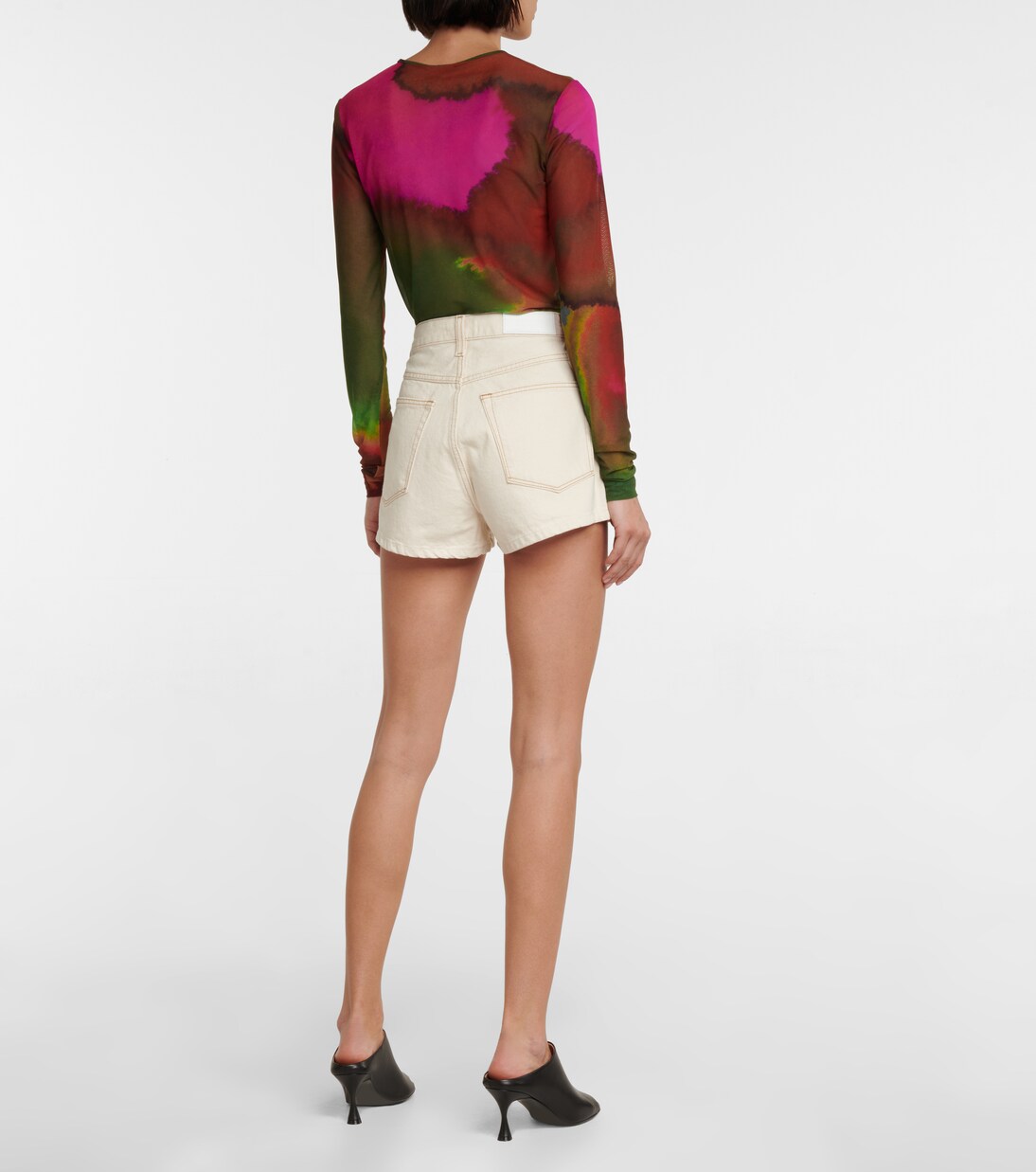 70s Pocket high-rise denim shorts | Re/Done