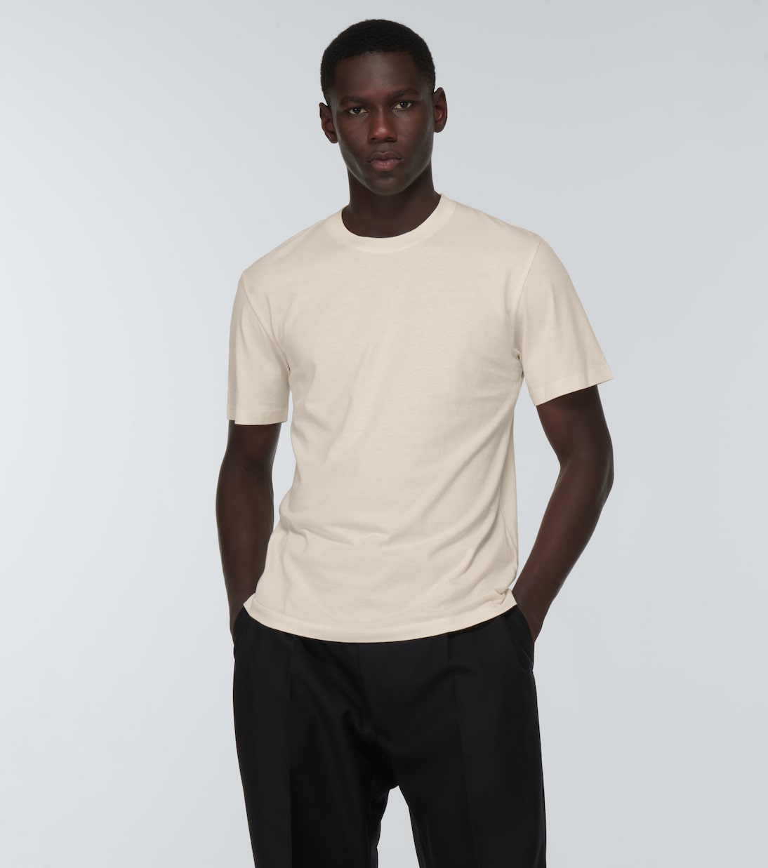 Cotton jersey crewneck T-shirt | Maison Margiela