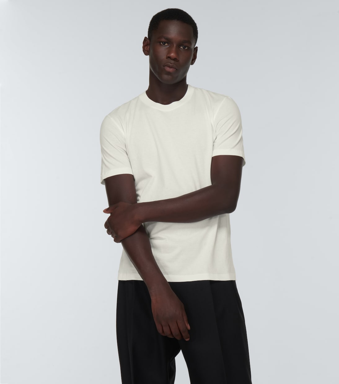 Cotton jersey crewneck T-shirt | Maison Margiela