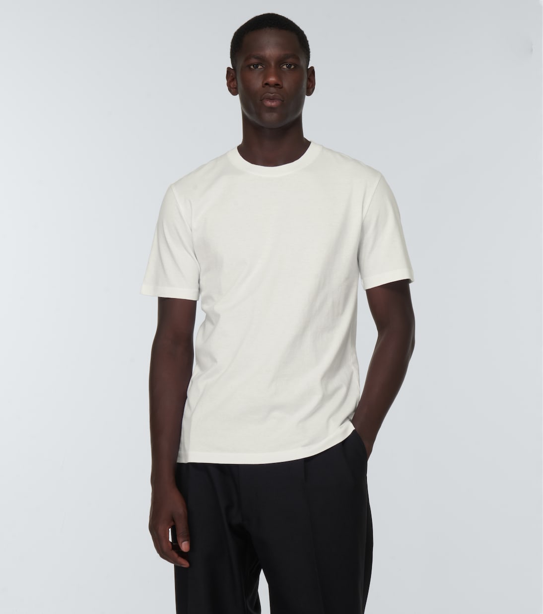Cotton jersey crewneck T-shirt | Maison Margiela