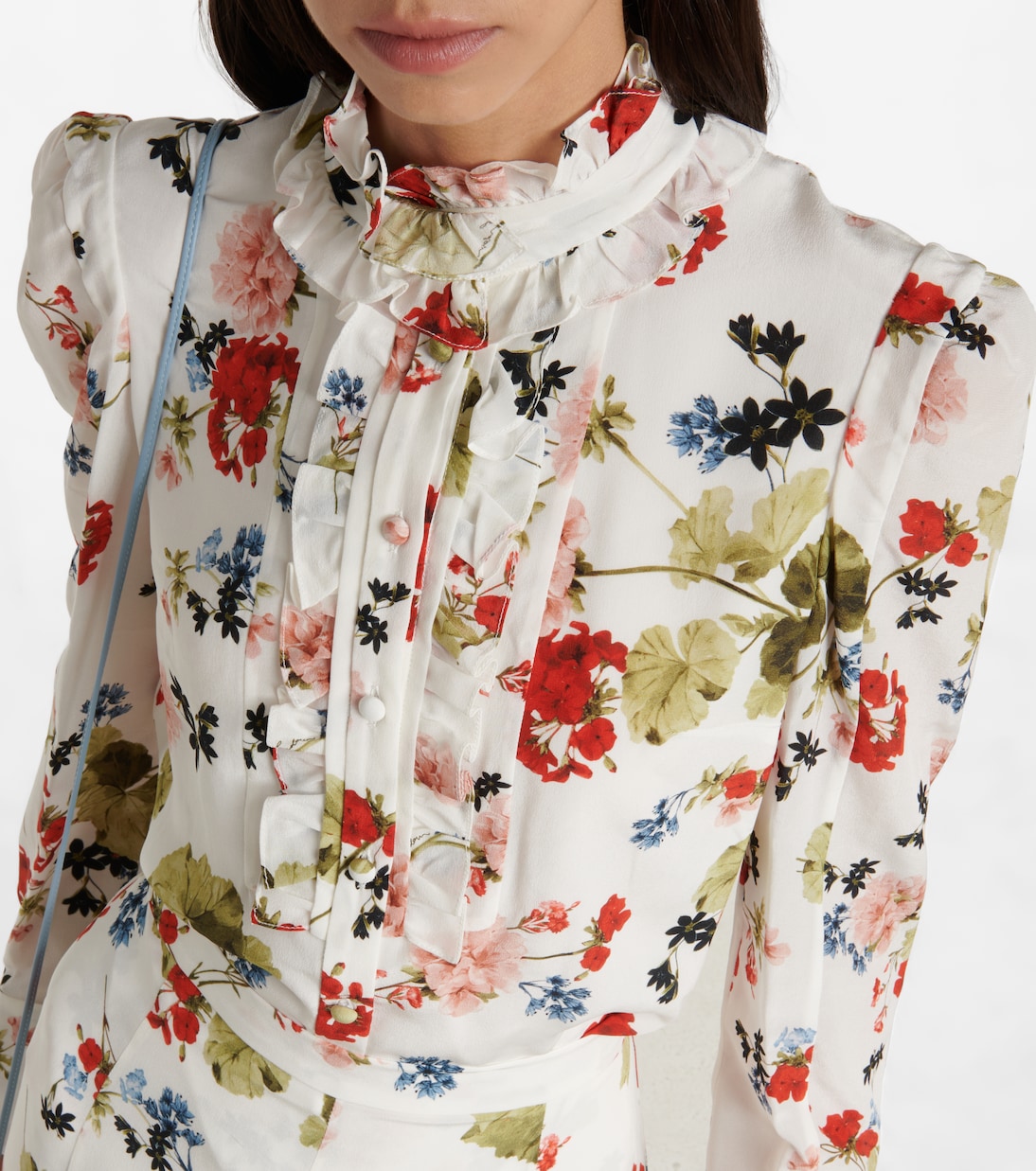 Bluse Constance aus Seide | Erdem