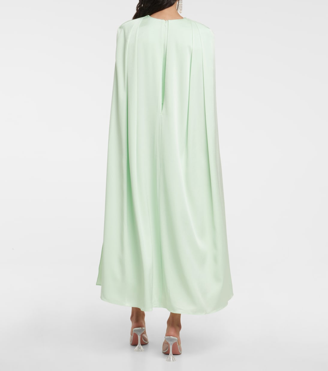 Beckett satin crêpe midi dress | Alex Perry