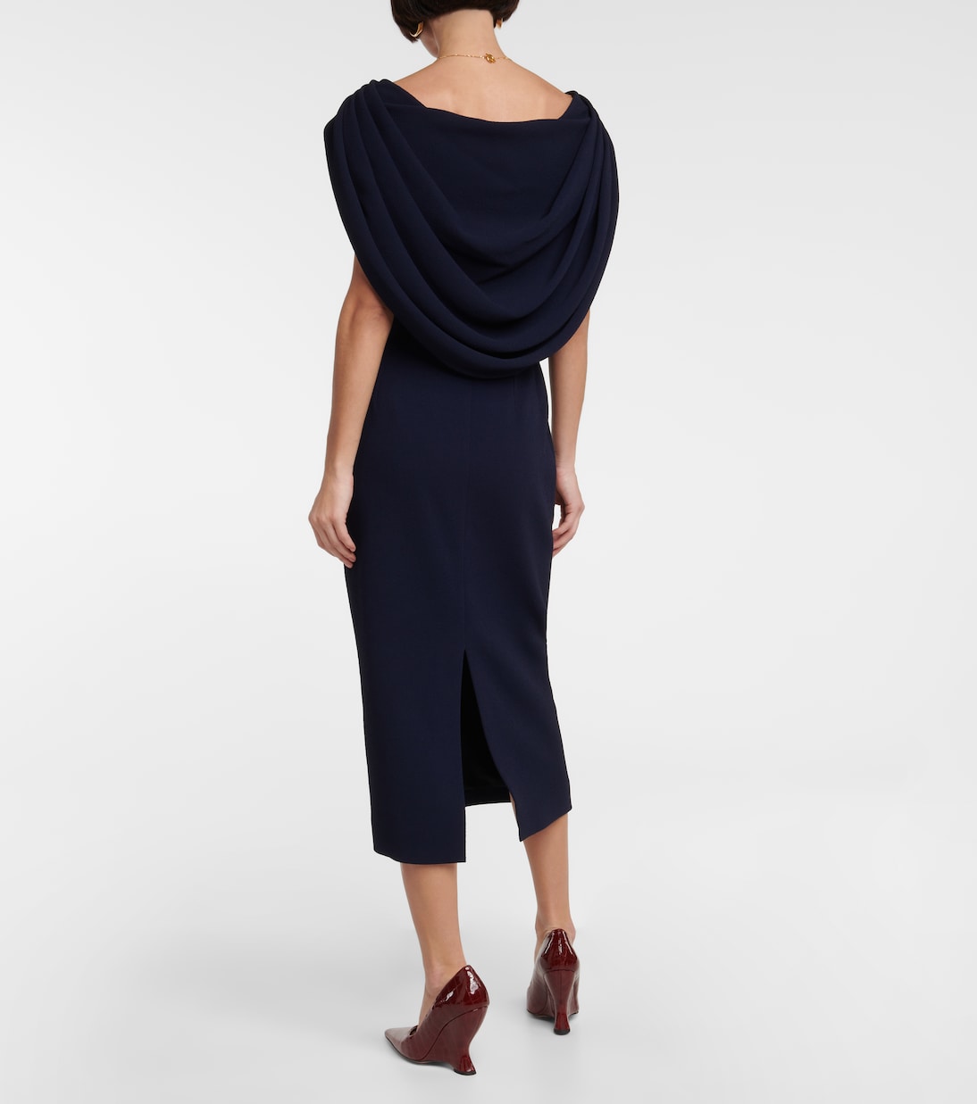 Maliya crêpe midi dress | Emilia Wickstead