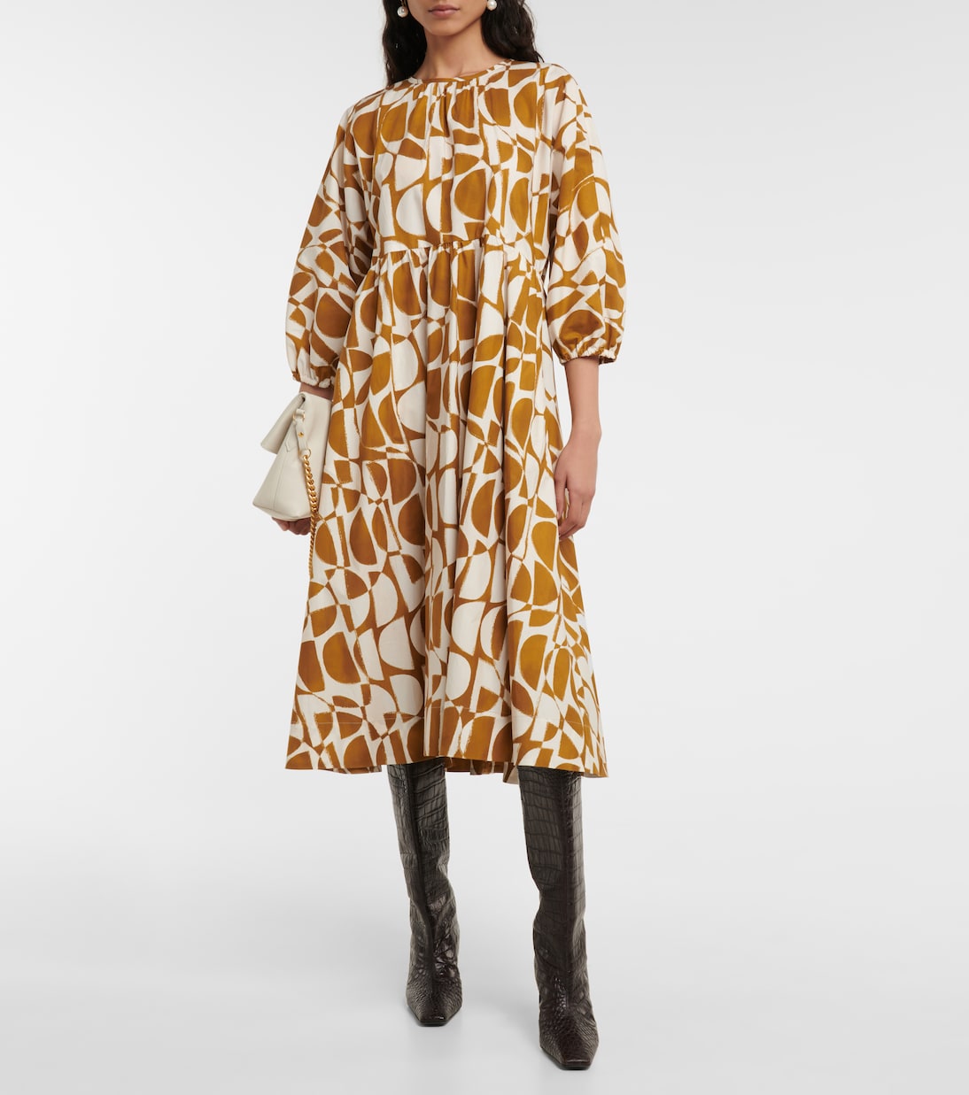 Midikleid Adatti aus Baumwollpopeline | 'S Max Mara