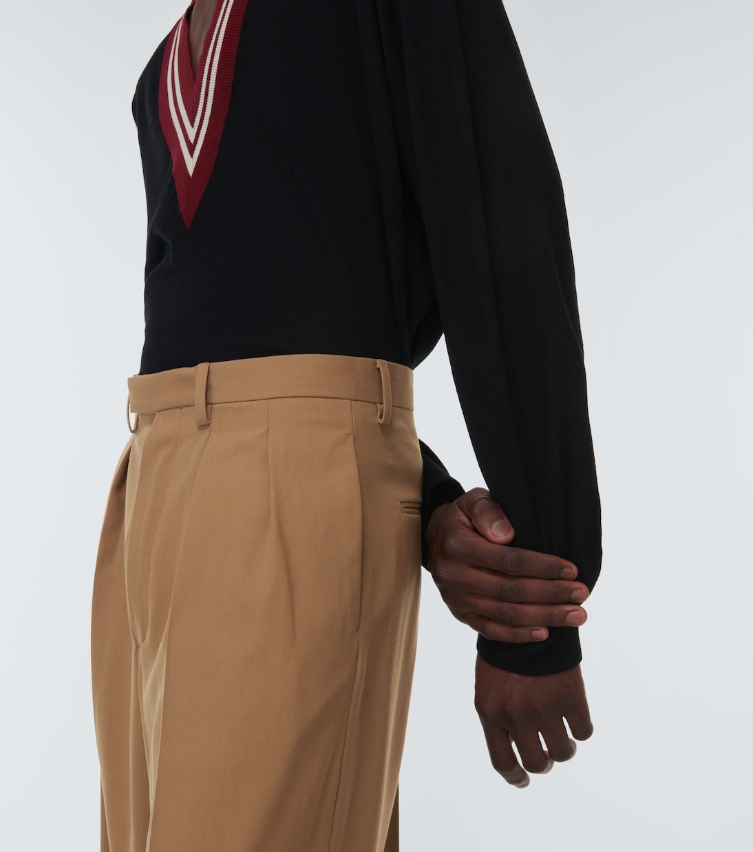 Pantaloni regular Parnes in misto lana | Dries Van Noten