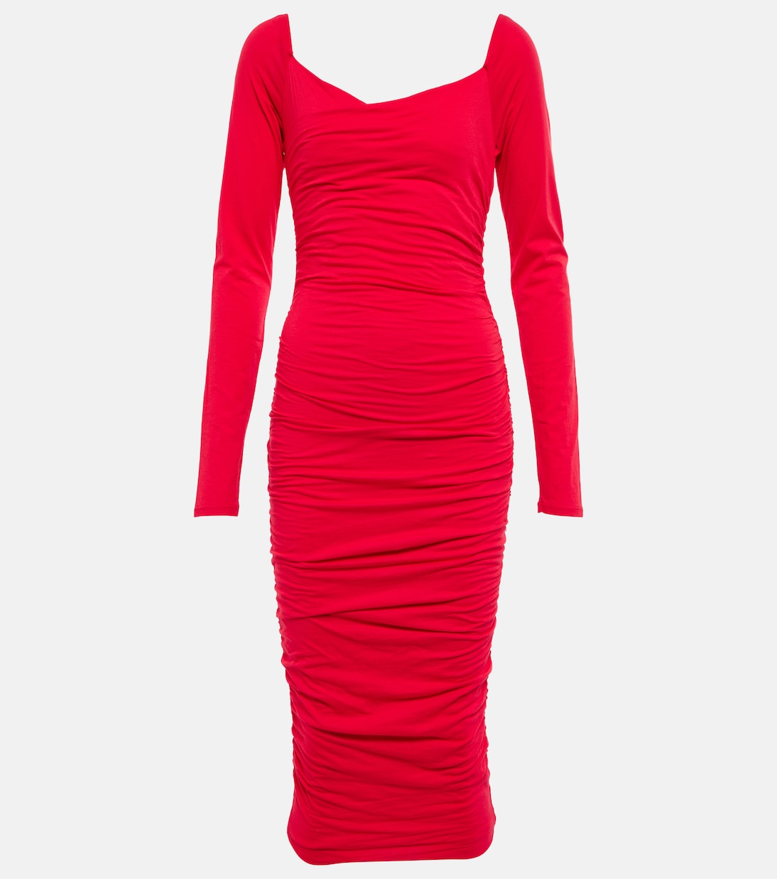 Midikleid Gauzy Whisper aus Jersey | Velvet
