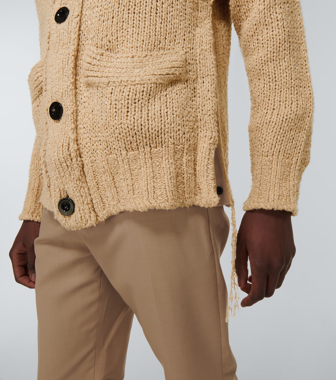 Cardigan en coton | Sacai