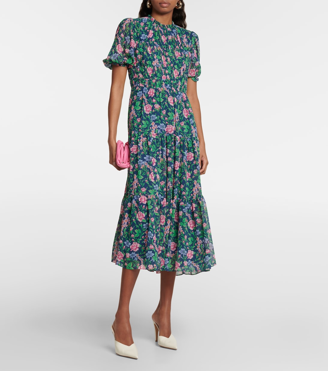 Midikleid Blossom aus Chiffon | Diane von Furstenberg