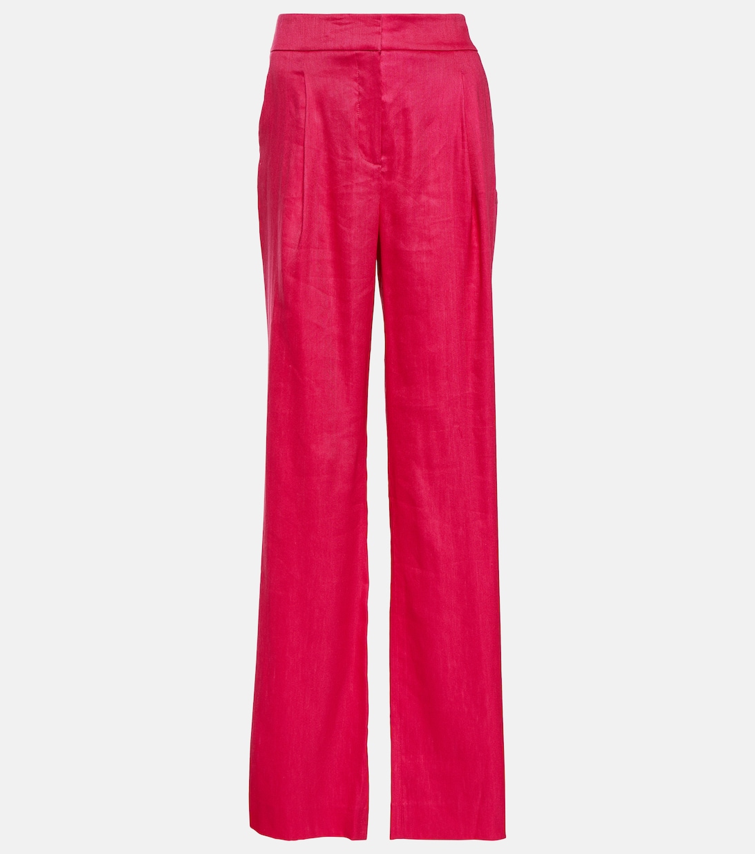 Pantalon ample Robinne en lin mélangé | Veronica Beard