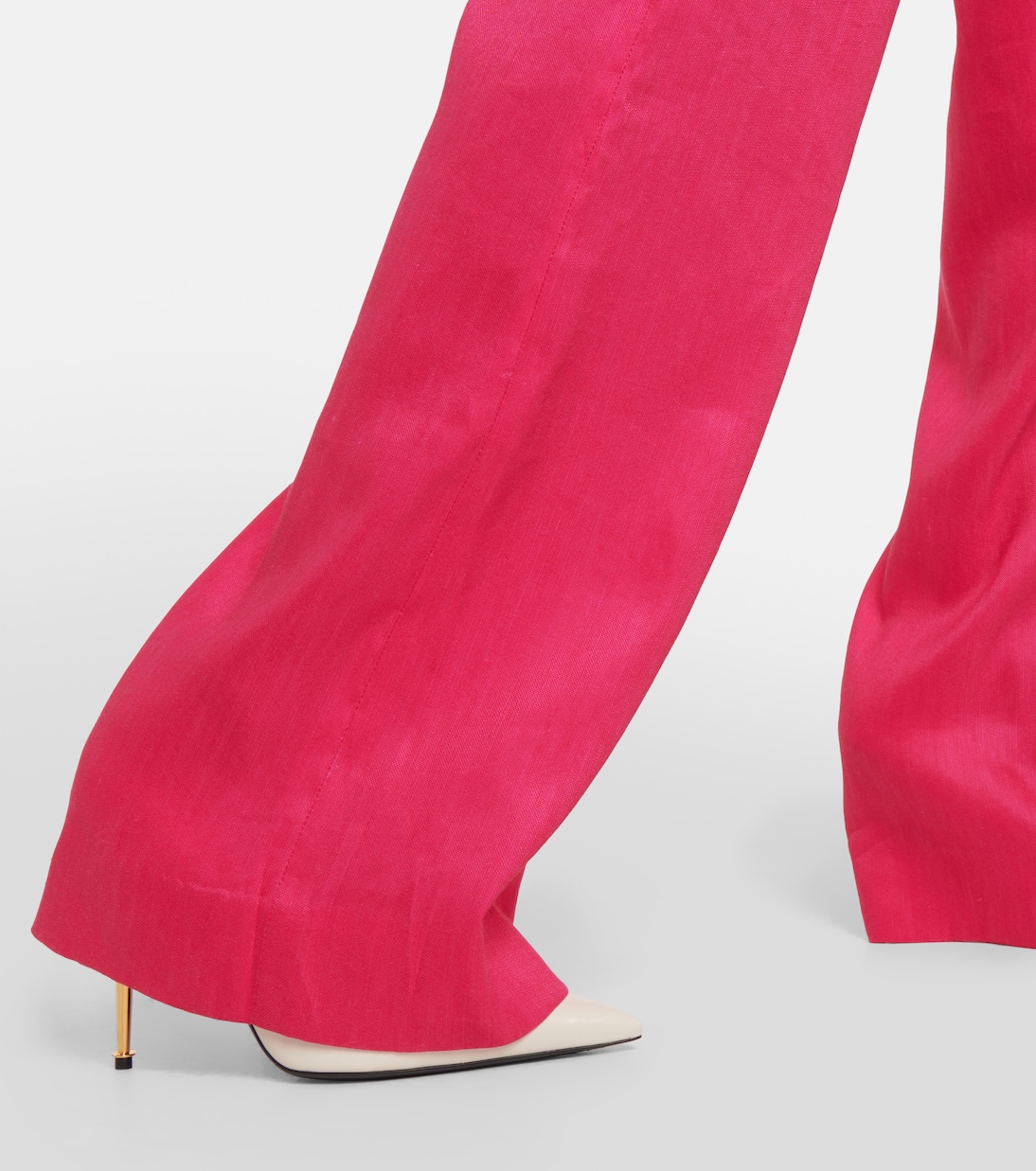Pantalon ample Robinne en lin mélangé | Veronica Beard