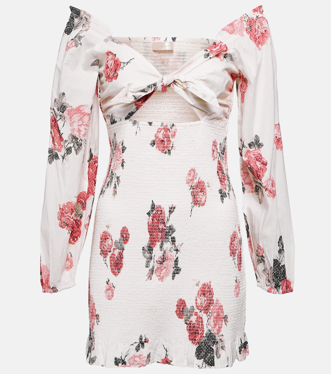 Minikleid Kyndra aus Baumwolle | LoveShackFancy