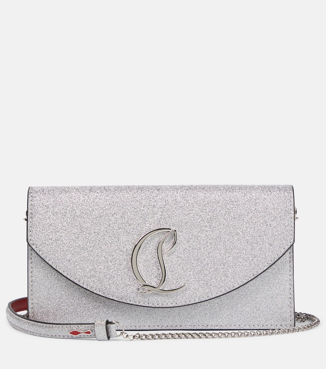 Sac Loubi54 en cuir a ornements en argente Christian Louboutin Mytheresa