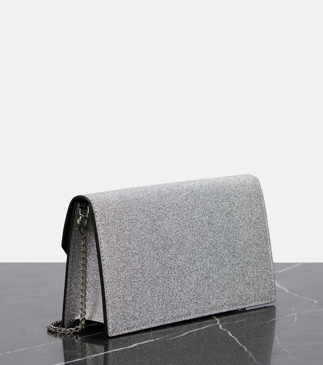 Borsa Loubi54 in pelle con glitter | Christian Louboutin