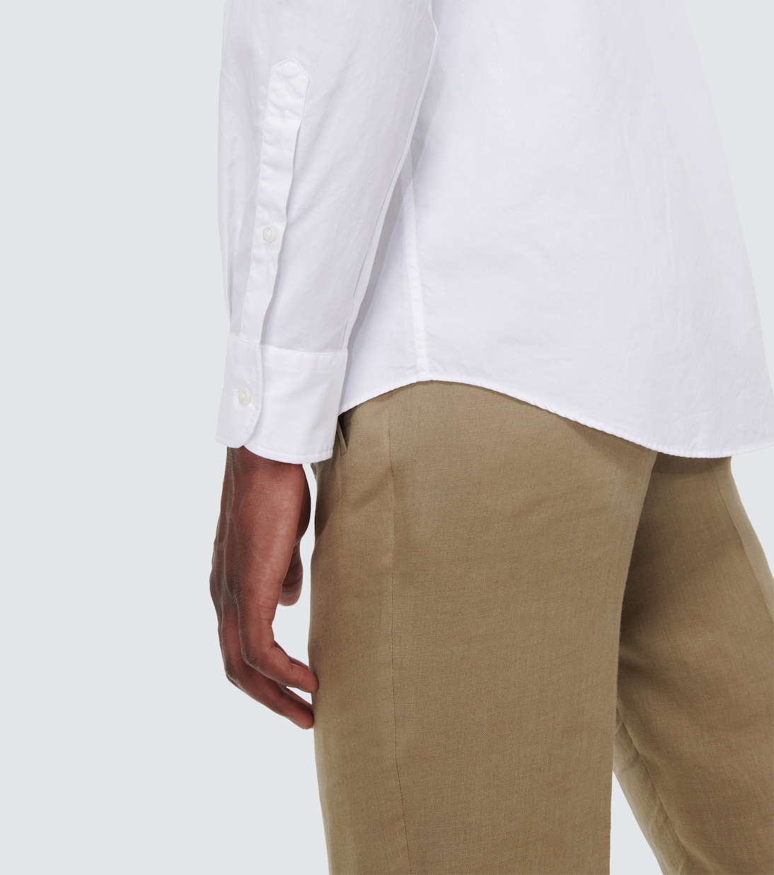 Camicia Oxford in popeline di cotone | Ralph Lauren Purple Label