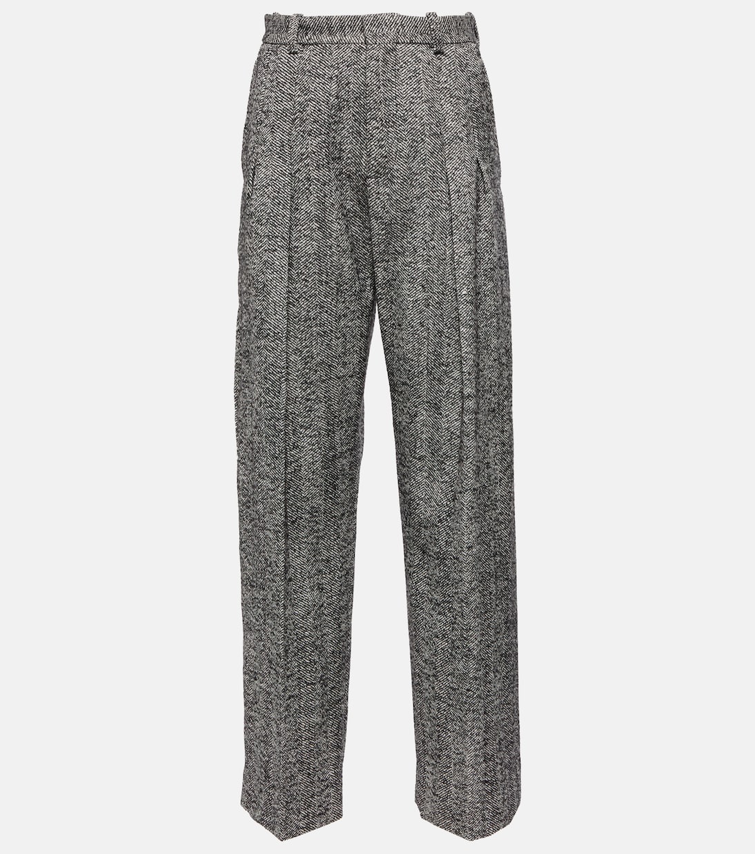 Pantalon ample en laine mélangée | Victoria Beckham